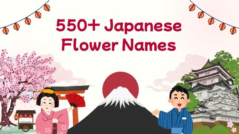 Japanese Flower Names