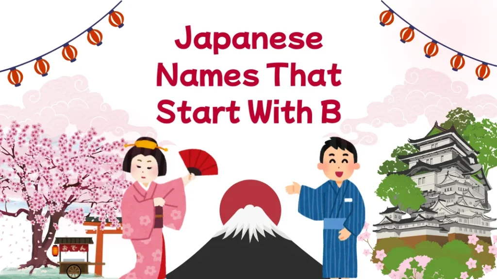Japanese Names That Start With B
